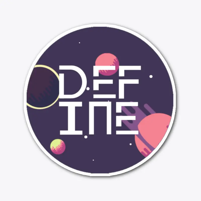 Define Developments Sticker